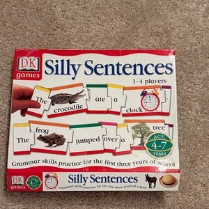 DK Games Silly Sentences Board Game